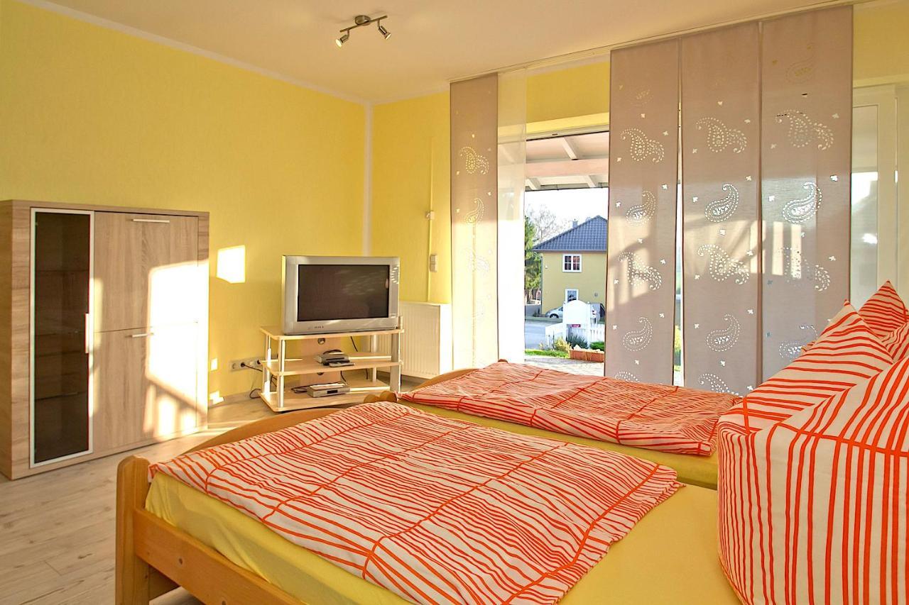 Appartamento Haus Im Gruenen Heringsdorf  Esterno foto