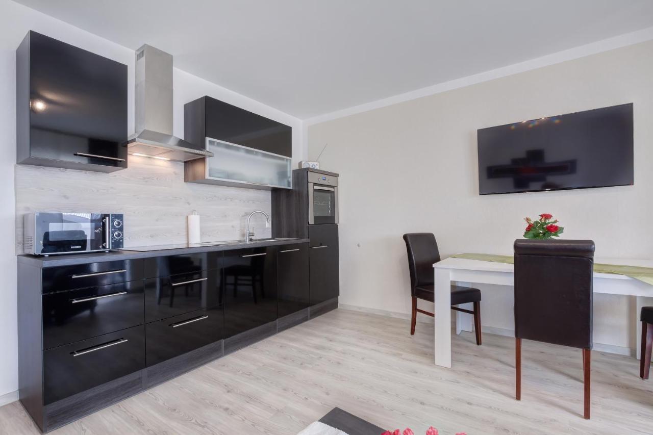 Appartamento Haus Im Gruenen Heringsdorf  Esterno foto