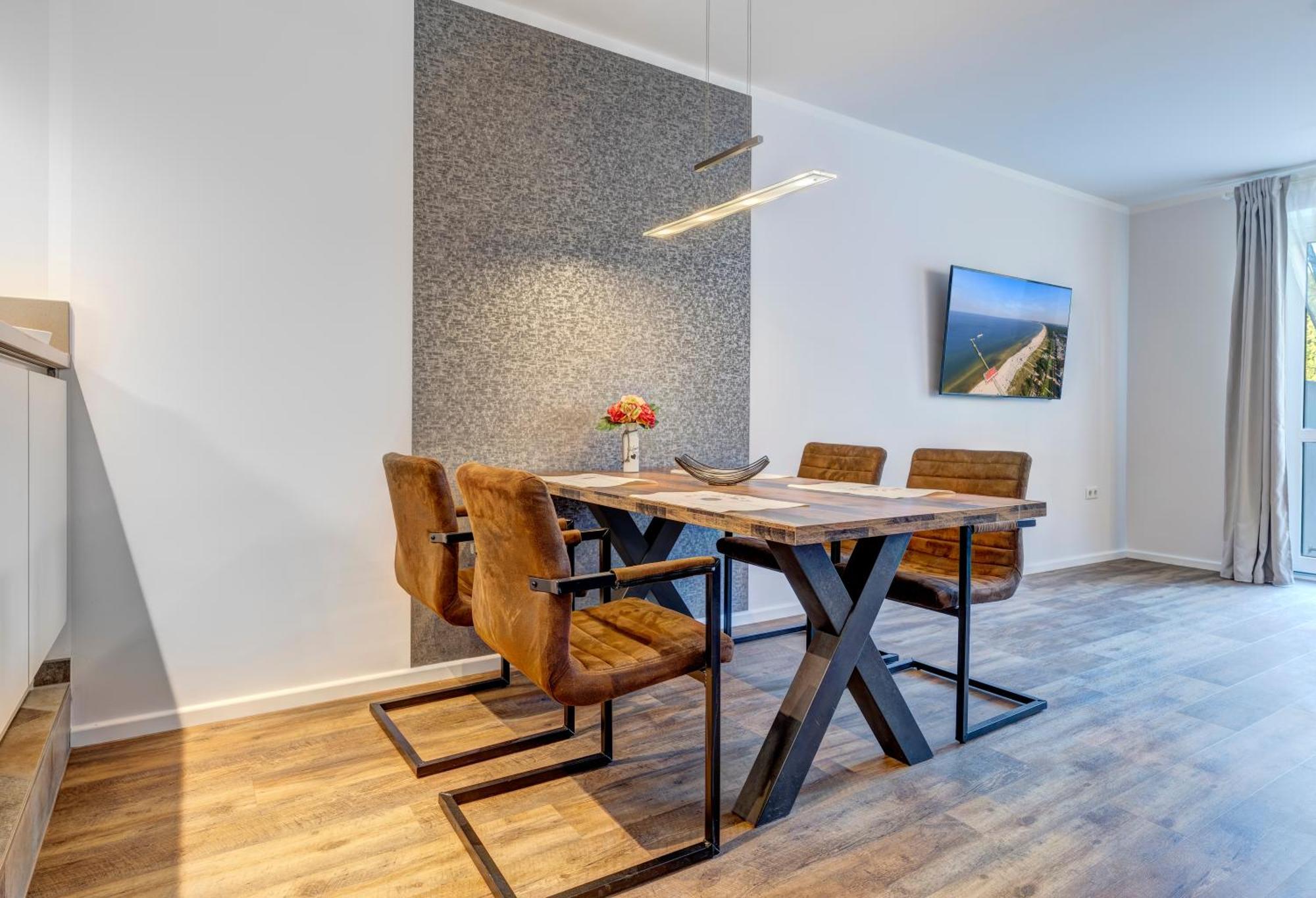 Appartamento Haus Im Gruenen Heringsdorf  Esterno foto
