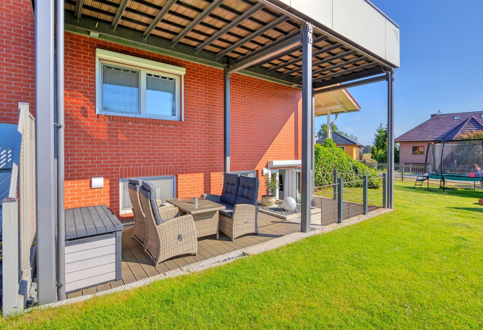 Appartamento Haus Im Gruenen Heringsdorf  Esterno foto